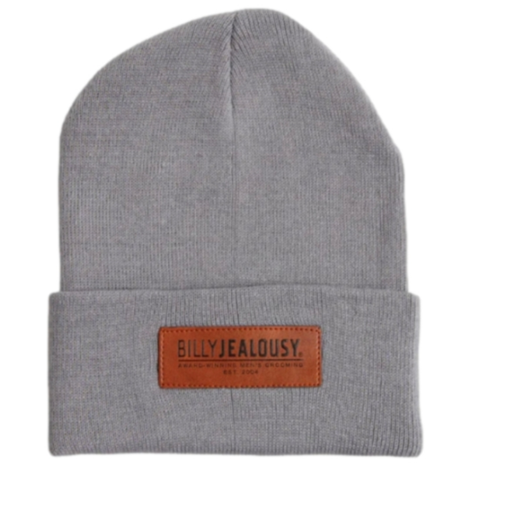 Original Billy Jealousy Leather Patch Beanie